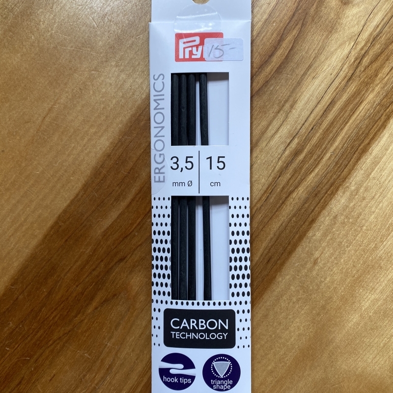 Prym Ergonomic Carbon 3.5mm DPN’s 