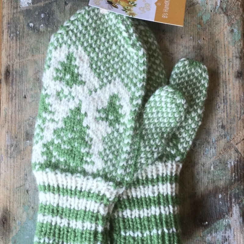 “Lovely Dark & Deep” Mittens  Clearance $25.OO