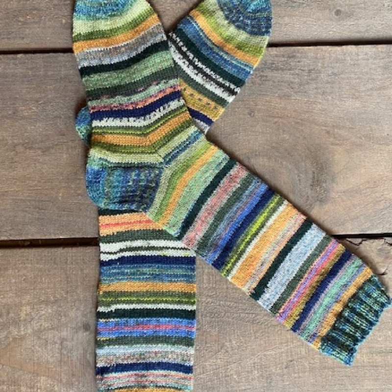 Mother Natures Own ColorWays  #19 from the Lockes Island Sock Tales Collection 