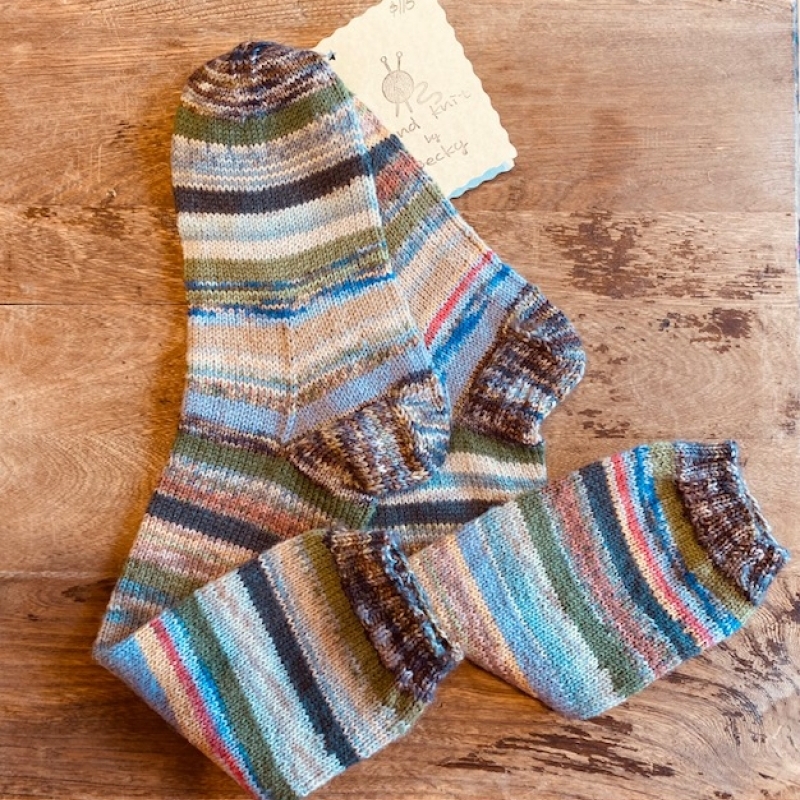 Louishead BeachWhere the Ocean meets The River from The Lockes Island Sock tales Collection