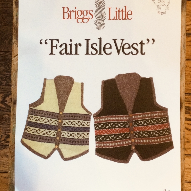 Fair Isle Vest 